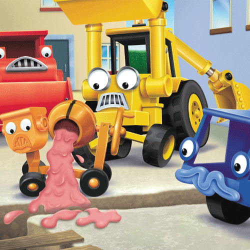 Construction site scene